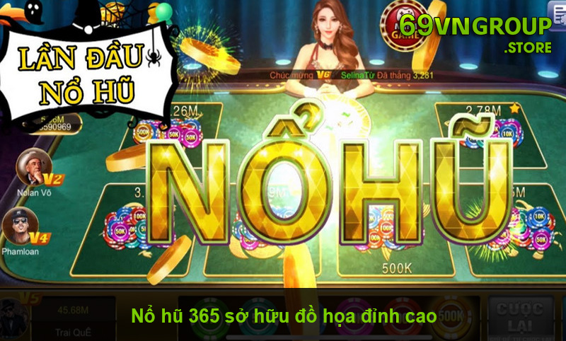 Nổ hũ 365 sở hữu đồ họa đỉnh cao